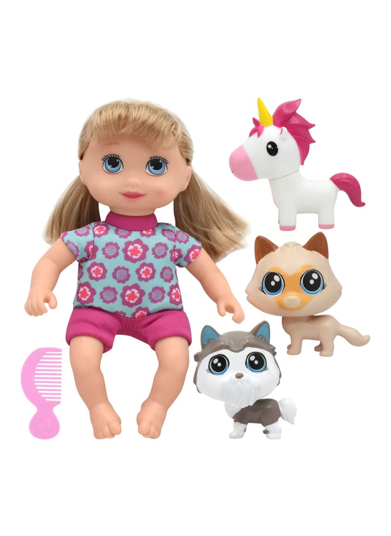 Baby Maziuna Little Sweeties Pet Parade BM6424  - Image 1