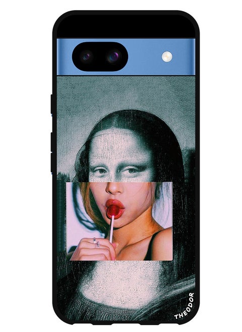Protective Case Anti Scratch Shock Proof Bumper Cover For Google Pixel 8a Mona Lisa 2