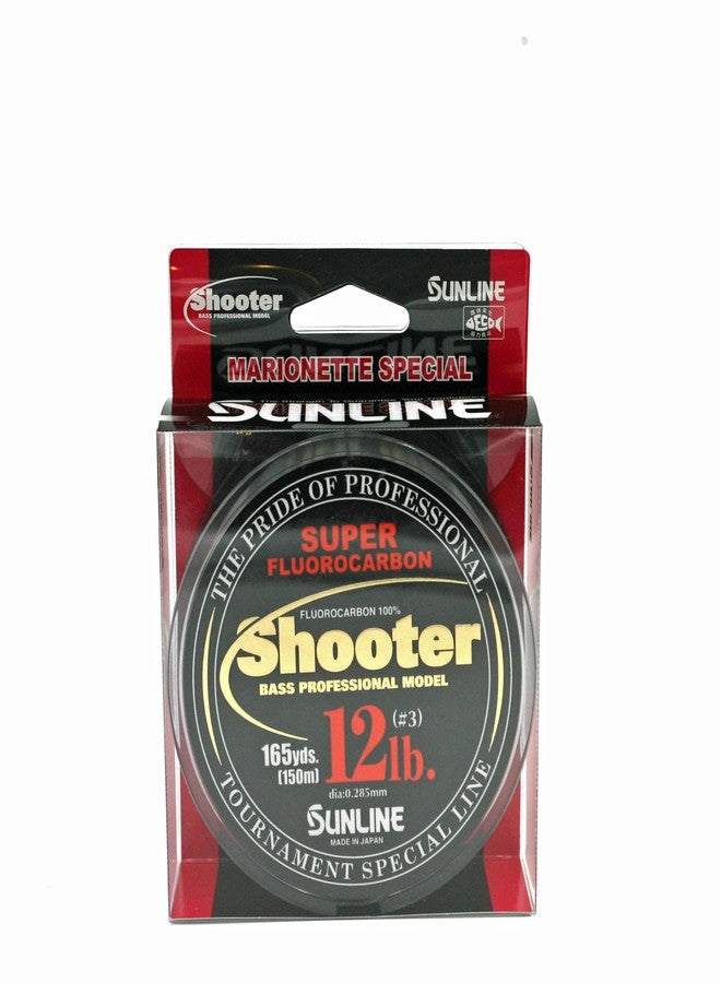 خيط صيد صن لاين فلوروكربون نيو شوتر، قوة تحمل 12 رطلاً/150 متر، شفاف