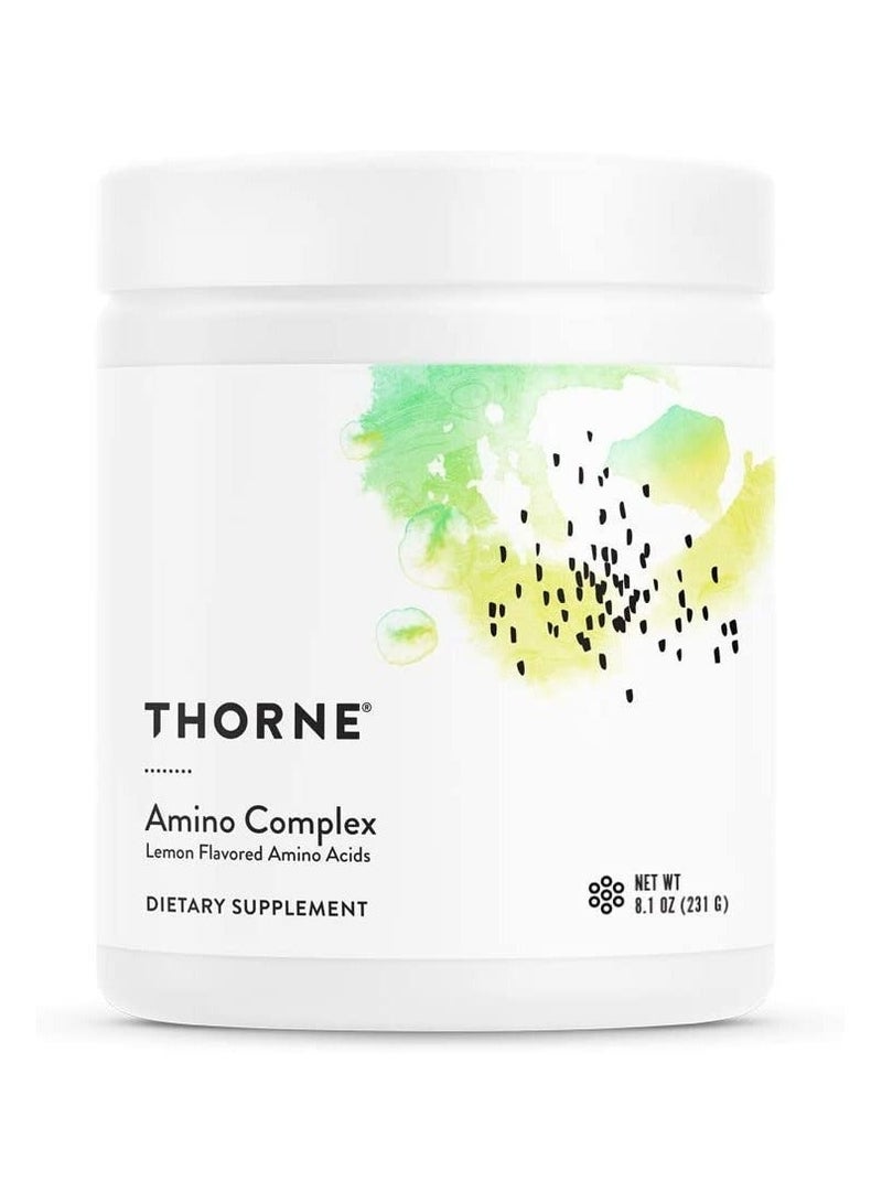 Thorne مكمل غذائي من الأحماض الأمينية بنكهة الليمون من Amino Complex، 8.1 أونصة (231 جرامًا) - Image 1