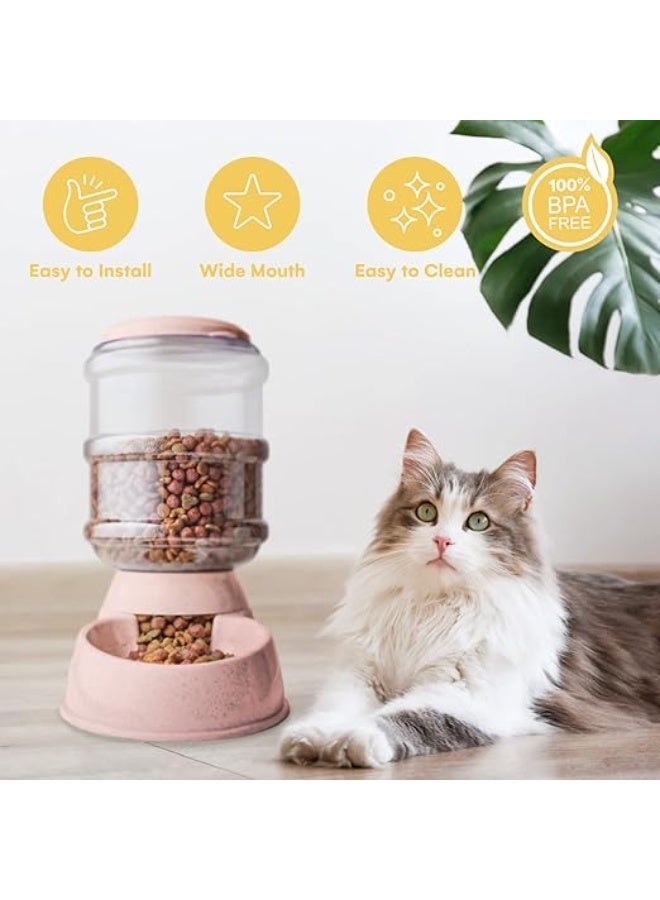 نوا ستور موزع مياه وطعام أوتوماتيكي للحيوانات الاليفة، سعة 3.8 و11.3 لتر، H20، خالي من مادة بيسفينول أ، للقطط والكلاب الصغيرة والكبيرة، يتضمن وعاء من نوا ستور - Image 4