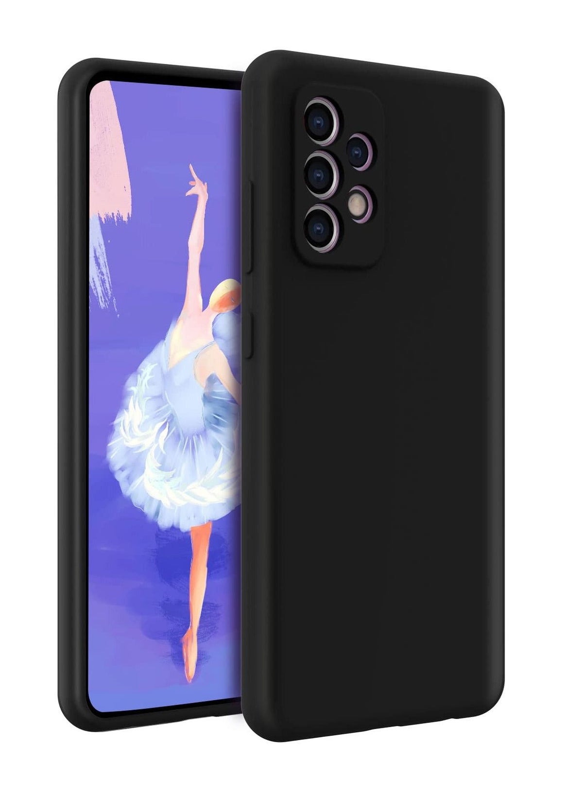 بورتوني BORTONY Soft Liquid Silicone Case For Samsung Galaxy A52