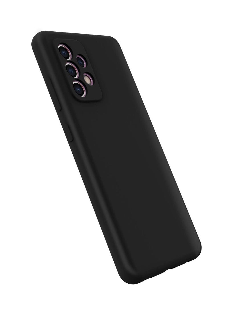 BORTONY Samsung Galaxy A52 Case Soft Liquid Silicone with Anti Scratch Microfiber Lining Camera Protective Back Cover - Image 2