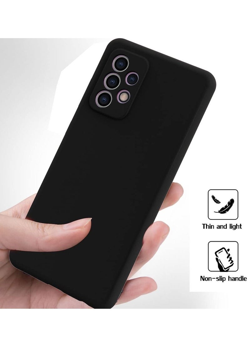 BORTONY Samsung Galaxy A52 Case Soft Liquid Silicone with Anti Scratch Microfiber Lining Camera Protective Back Cover - Image 3