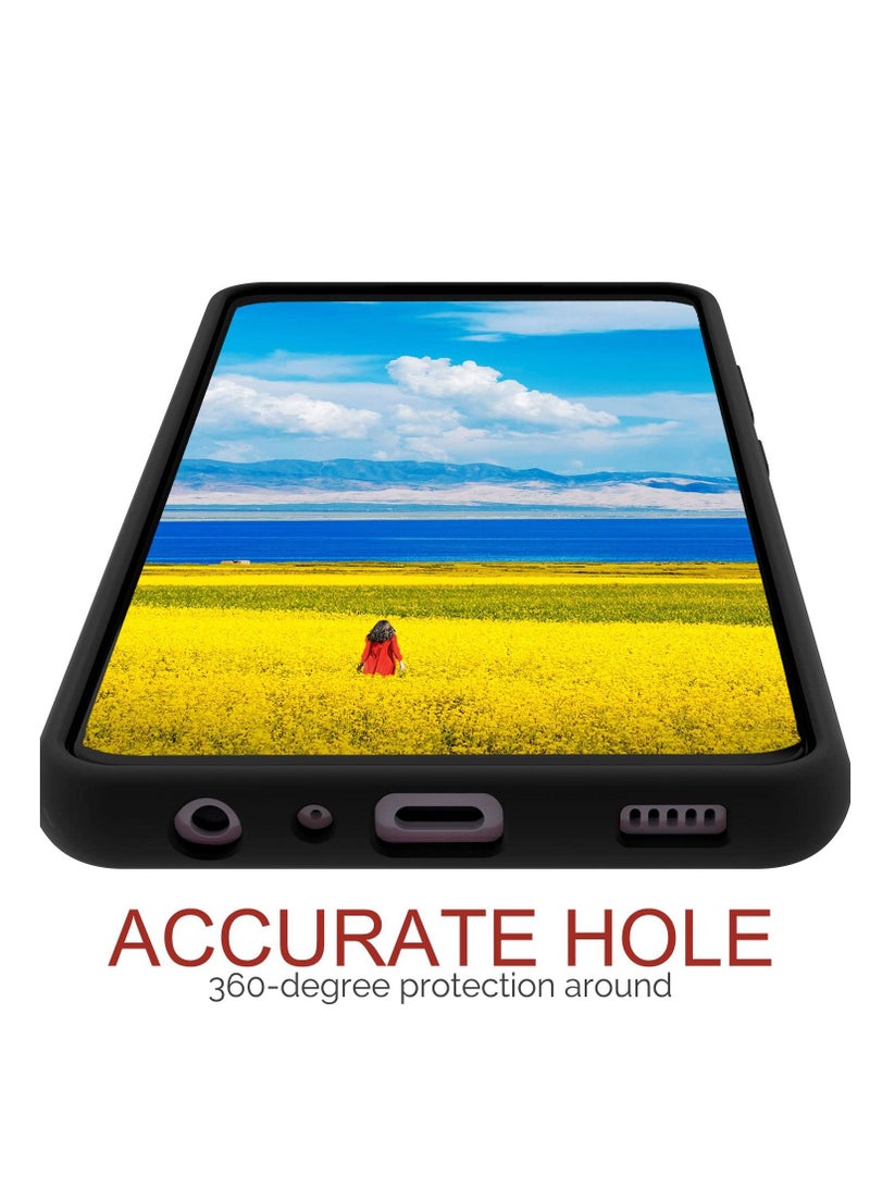 BORTONY Samsung Galaxy A52 Case Soft Liquid Silicone with Anti Scratch Microfiber Lining Camera Protective Back Cover - Image 4