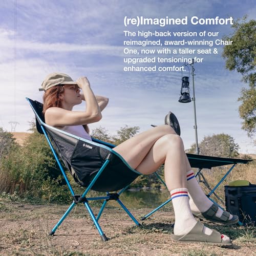 Helinox Chair One Highback re HighPerformance Camping Chair26lbs Camping Chairs High Back Packable Portable Camping Hiking Travel Blue Block - Image 3