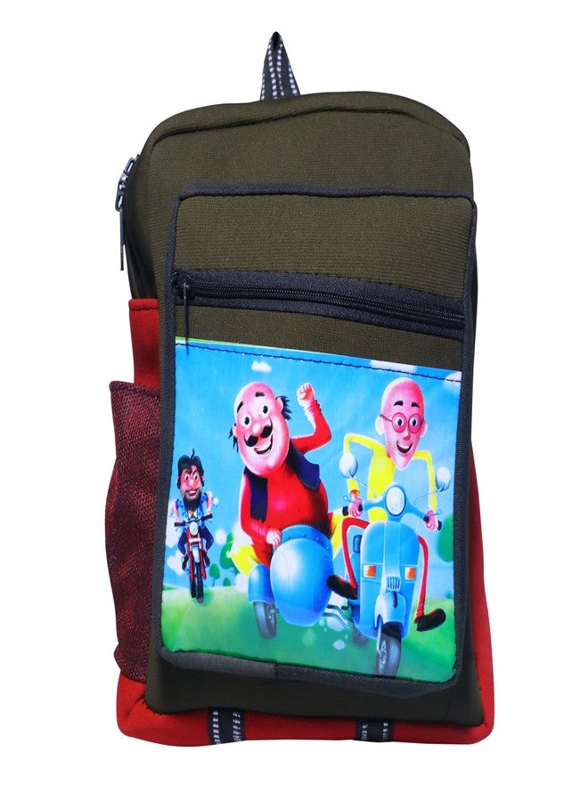 Turtuls Group Small Size School Bag Kids Bag KG/Nursery Multicolor 15x35x12inch/38x8x30cm(WxDxH).Weight:0.32kg/0.7 - Image 4