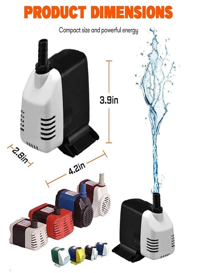 SVDK CWP103 Submersible Water Pump Motor for Coolers | Multipurpose Water Lifting Pump for Desert Coolers, Fountains, Ponds, Aquariums & More | Compact & Efficient Cooler Pump (9mm-Pack of 1) - Image 2