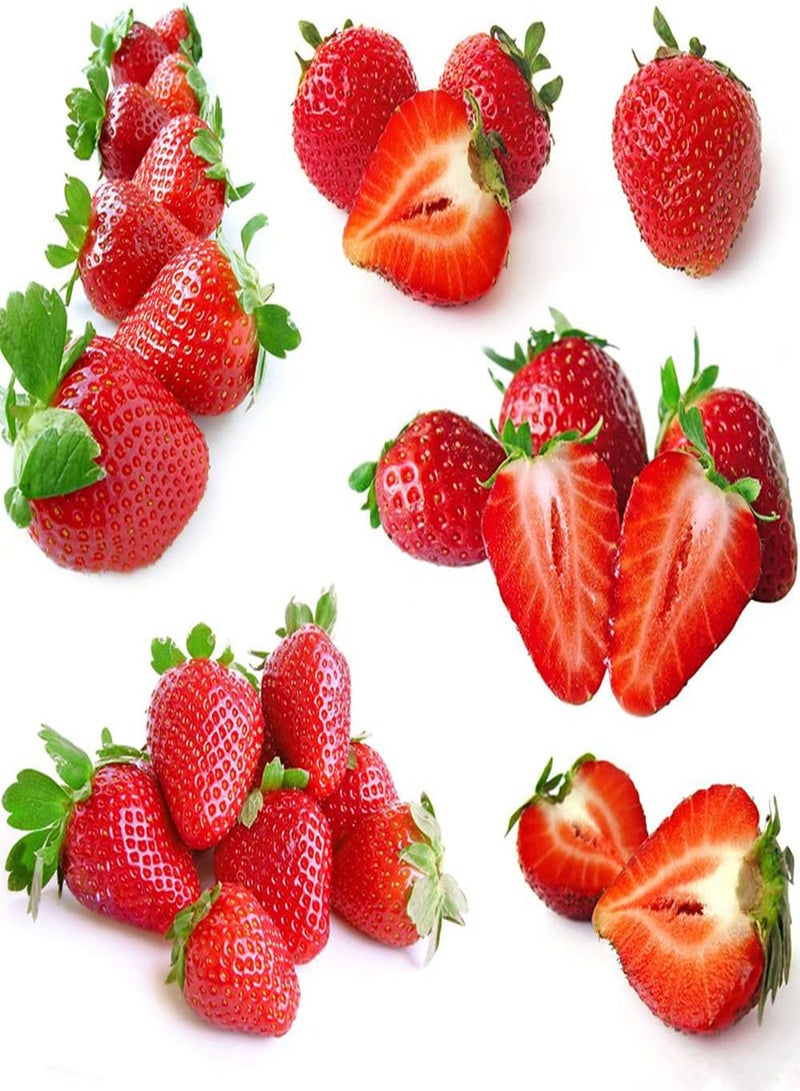 GGOOT 200Pcs Strawberry Seeds Red Fruits Home Garden Planting Strong Adaptability Easy Germinate Courtyard Necessary Fruit Variety - Image 2