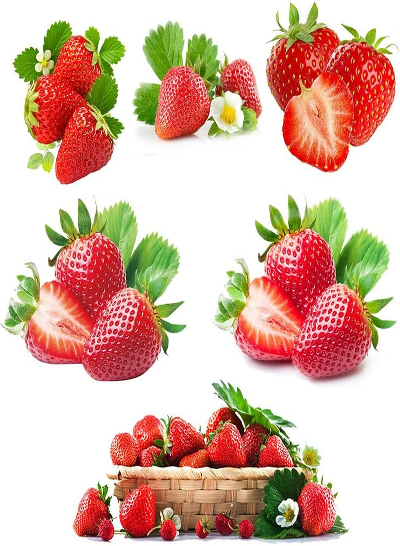 GGOOT 200Pcs Strawberry Seeds Red Fruits Home Garden Planting Strong Adaptability Easy Germinate Courtyard Necessary Fruit Variety - Image 1