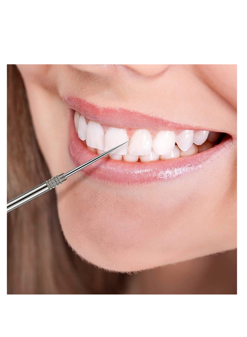 مسواك محمول من المعدن صديق للبيئة جيب مسواك معدني حامل مسواك للتخييم في الهواء الطلق والسفر - Image 5