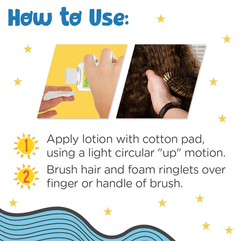 Clubman Gentle Baby Hair Lotion (Concentrated) for Baby's Fine Hair, 2 oz x 3 packs - Image 5