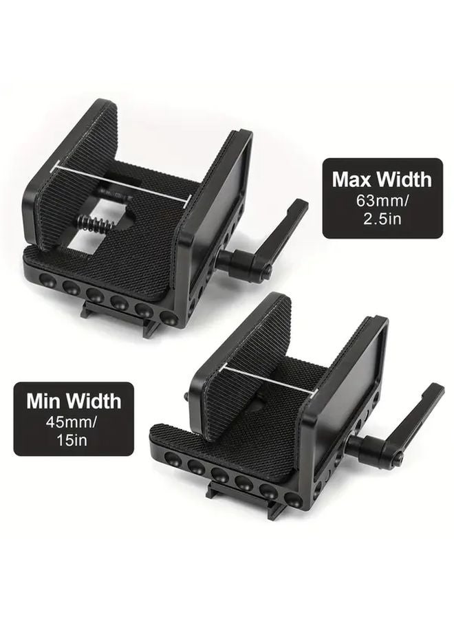 HTPSFJ003 Aluminum Alloy Tripod Head Lightweight Adjustable For Hunting Birdwatching Cameras - Image 4