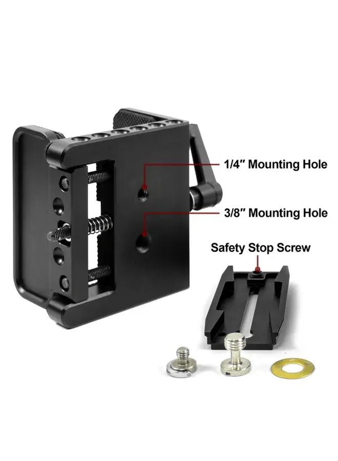 HTPSFJ003 Aluminum Alloy Tripod Head Lightweight Adjustable For Hunting Birdwatching Cameras - Image 3