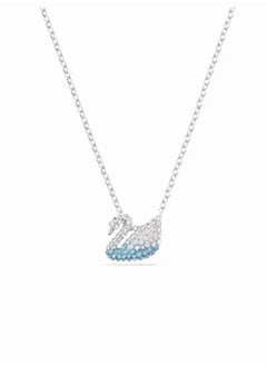 Generic Studded Iconic Swan Pendant Necklace  - Image 1