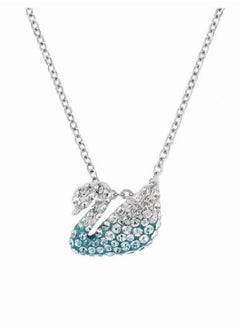 Generic Studded Iconic Swan Pendant Necklace  - Image 2