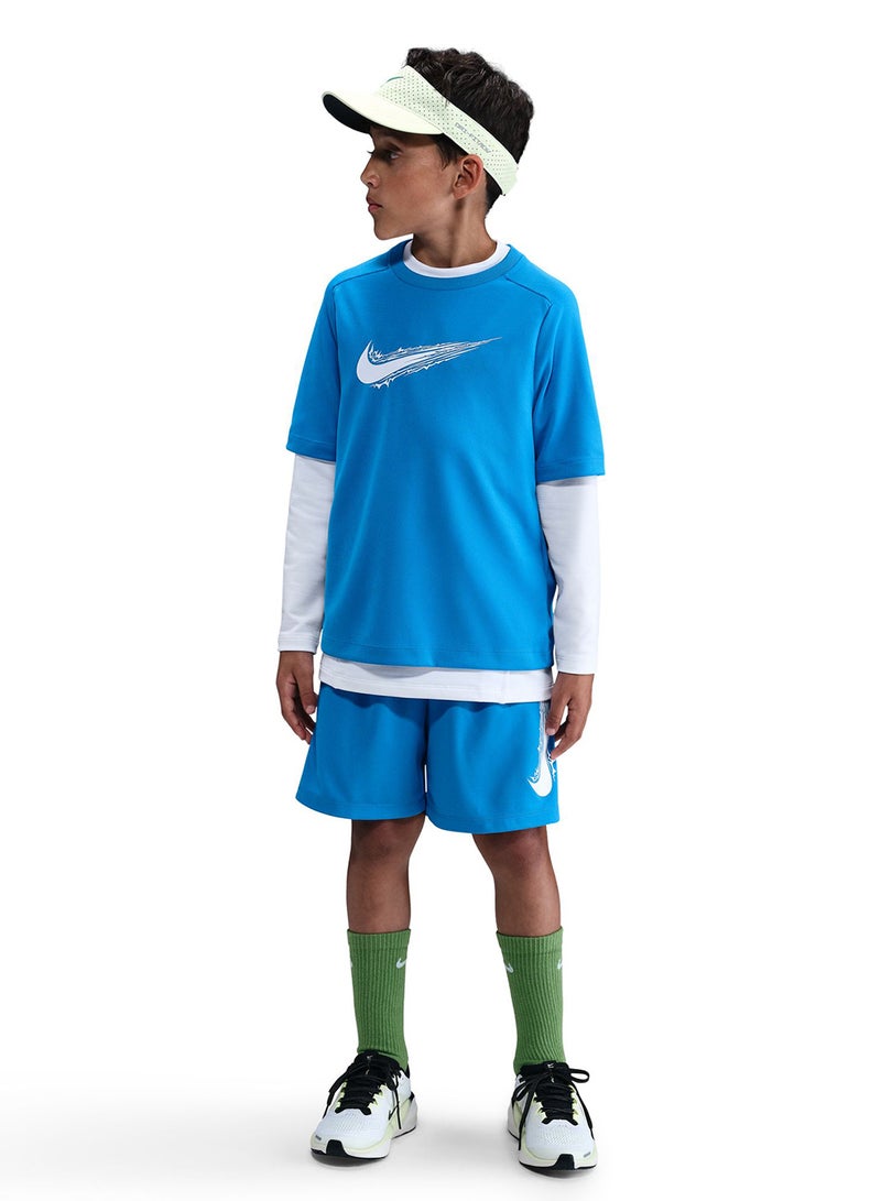 Nike Youth Dri-Fit Multi-Purpose Shorts - Image 3