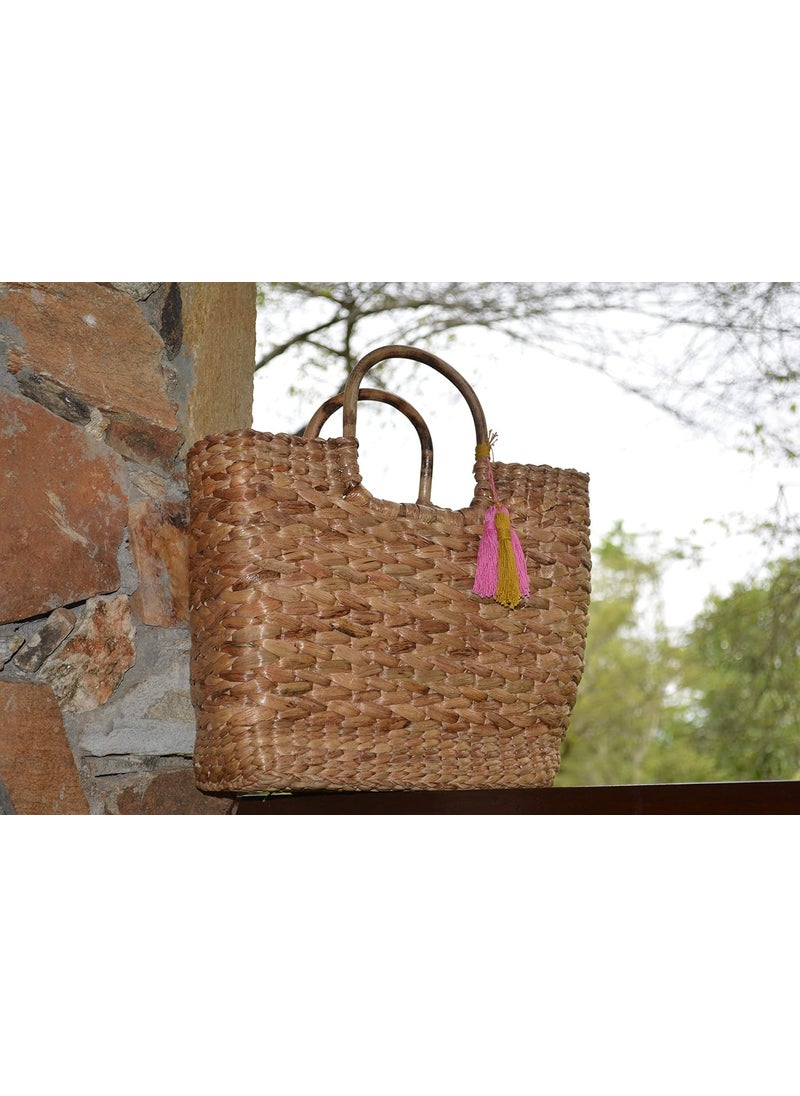 Generic - Water Hyacinth Basket Bag - Image 1