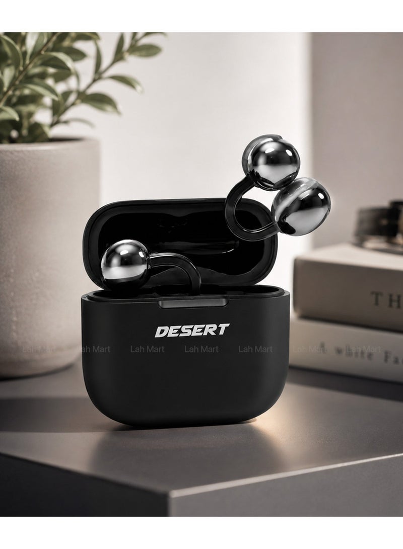 Desert Premium Wireless Earbuds with ENC, 30H Playback, Touch Controls & Type-C Charging Case - Image 3