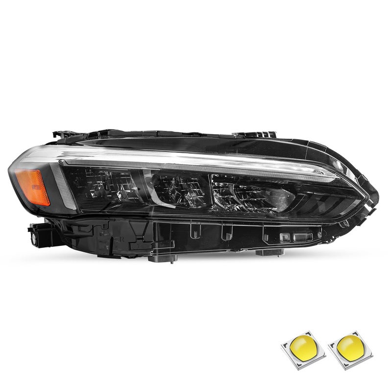 SOCKIR Headlight Assembly Fit 20222023 Honda Civic Sedan 4 Door OE Style Headlamp Replacement Right Passenger Side