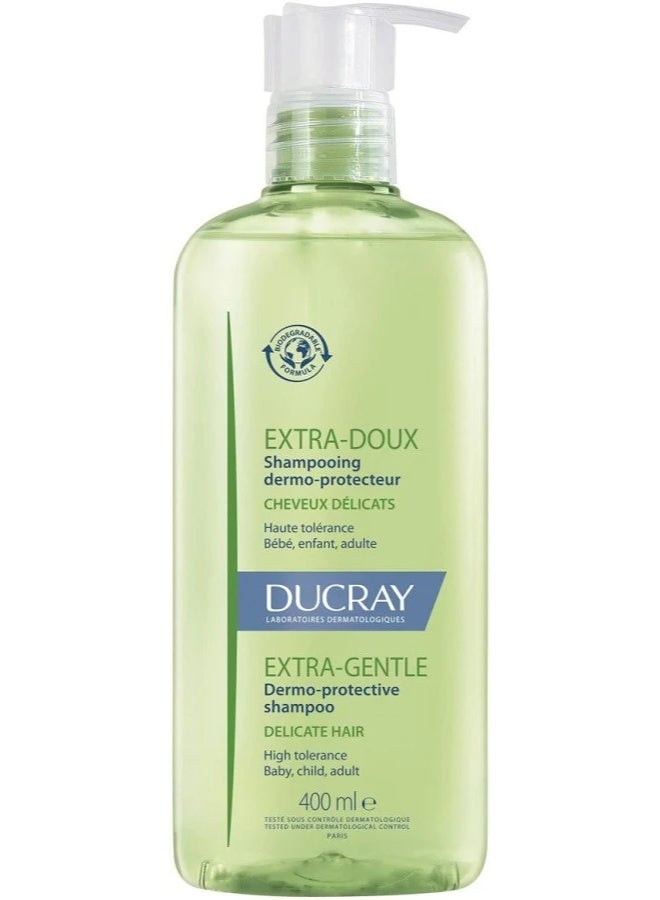 Ducray Extra-Doux Dermo-Protective Shampoo 400ml - Image 1