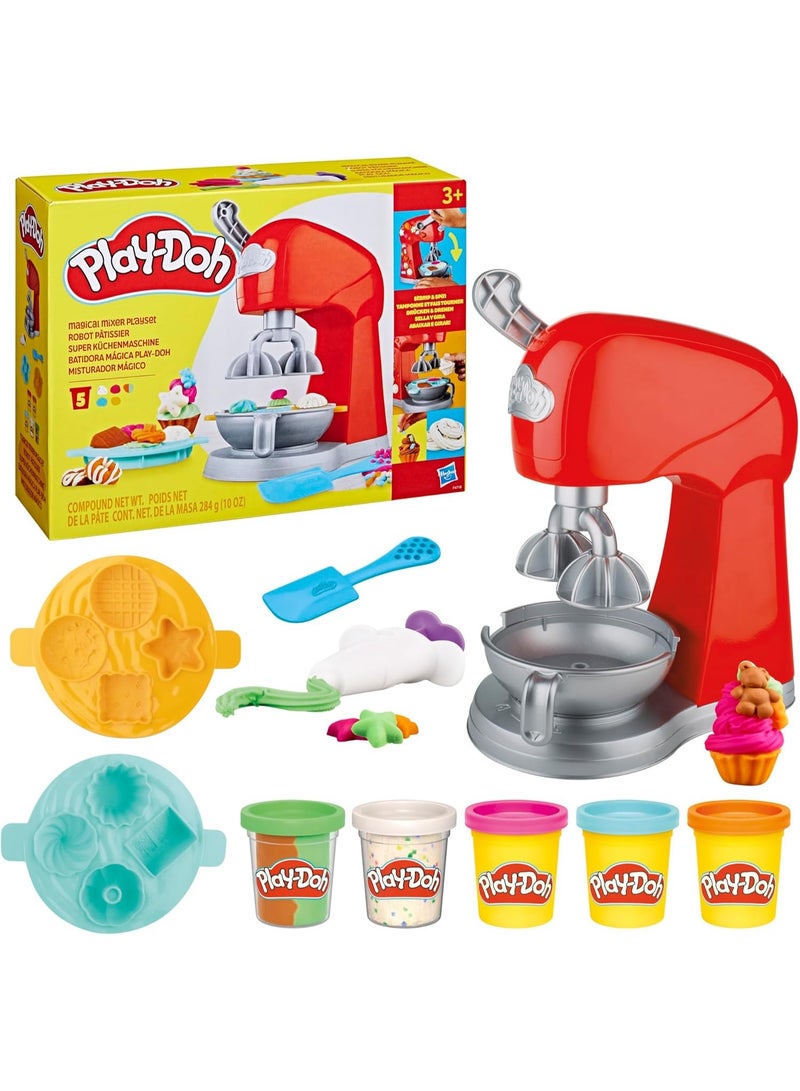 Play-Doh Kitchen Creations Magical Mixer Playset, Toy Mixer With Play Kitchen Accessories, Arts And Crafts For Kids 3 Years And Up - Image 1