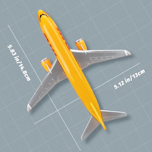 Sky Trek Model Airplanes DHL 757 Airplane Airlines Plane Aircraft Model for Display Collection - Image 3