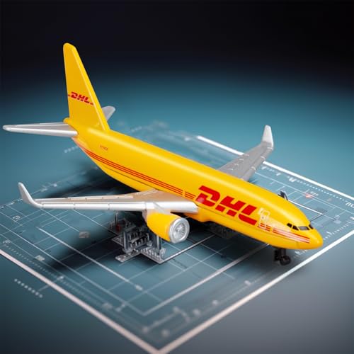 Sky Trek Model Airplanes DHL 757 Airplane Airlines Plane Aircraft Model for Display Collection - Image 4