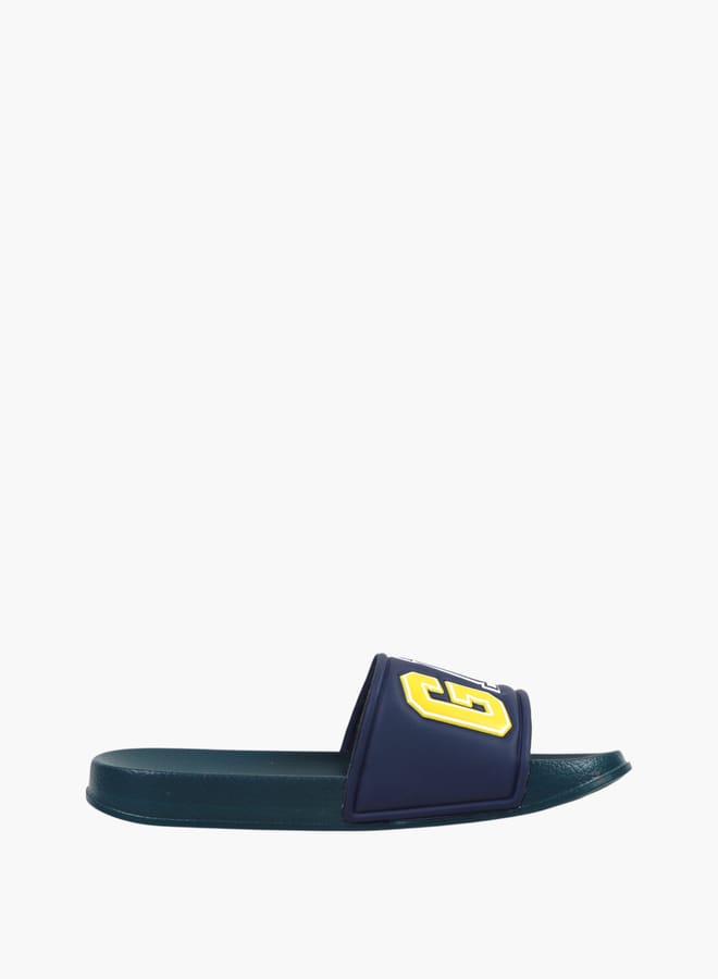 GAP Boys' Logo Detail Slip-On Slides - Image 1