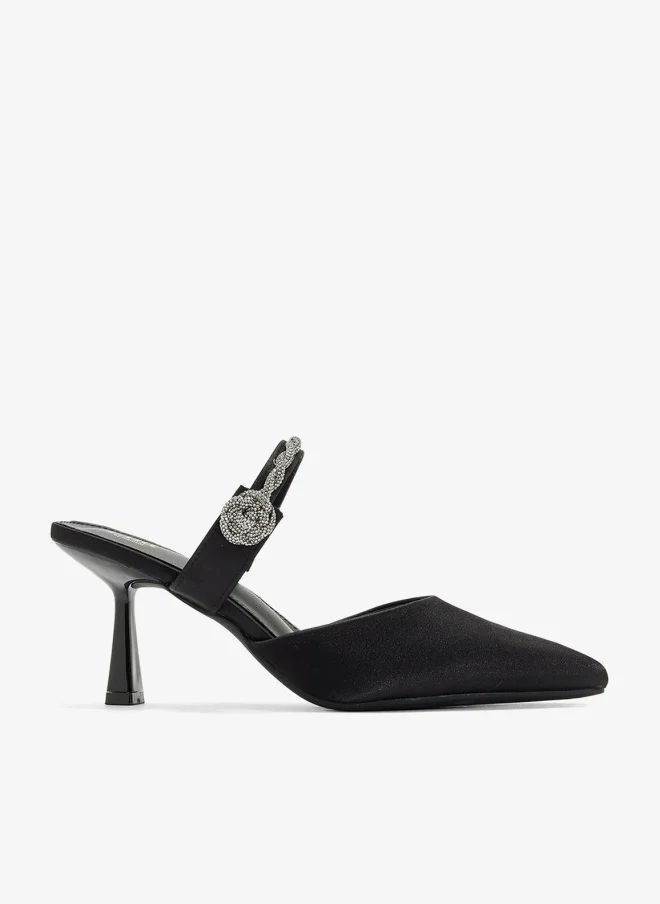 ELLA Diamante Heeled Pump