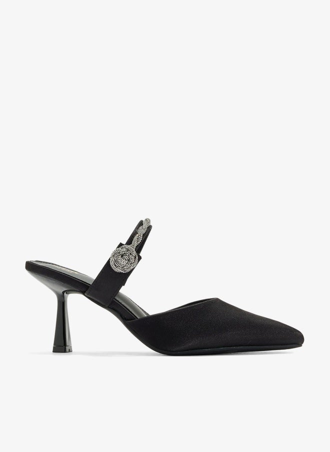 ELLA Diamante Heeled Pump - Image 1