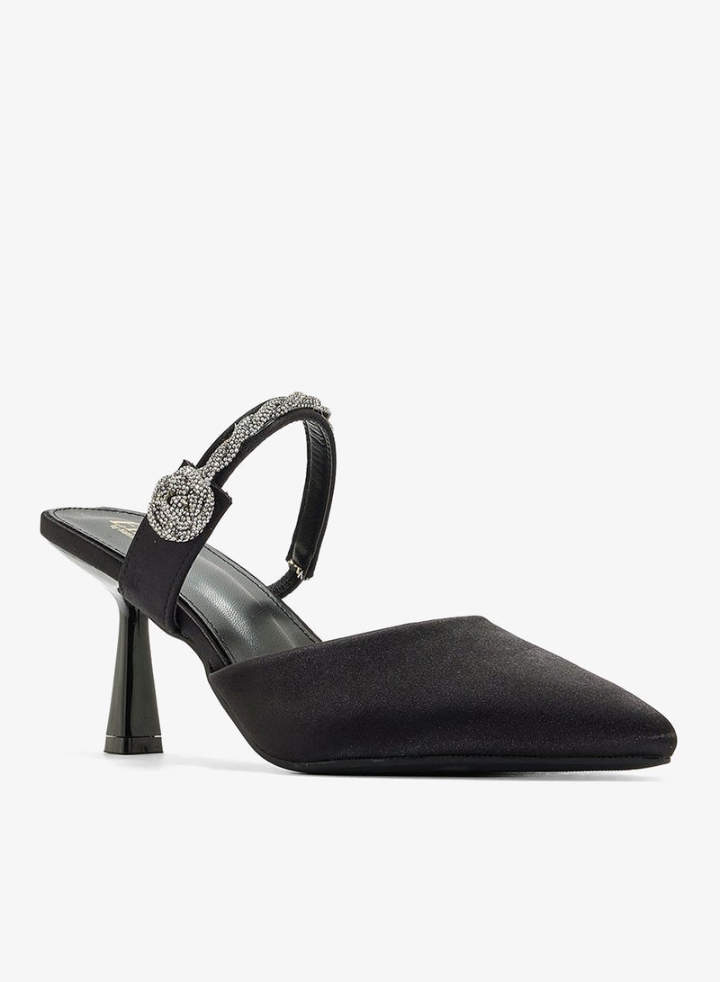 ELLA Diamante Heeled Pump - Image 2