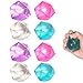 FauKait 8pcs Mini Small 18inch Masonry Ice Squishy Stress BallsPolyhedron Diamond Sugar Balls Slow RiseFidget Toy for Kids Gel Filled Classroom Calming Toys Anxiety Children Teens 8pcs - Image 2