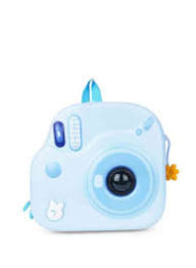 Camera-shaped children's backpack, cute kindergarten school bag with touch-sensitive flashlight - Image 4