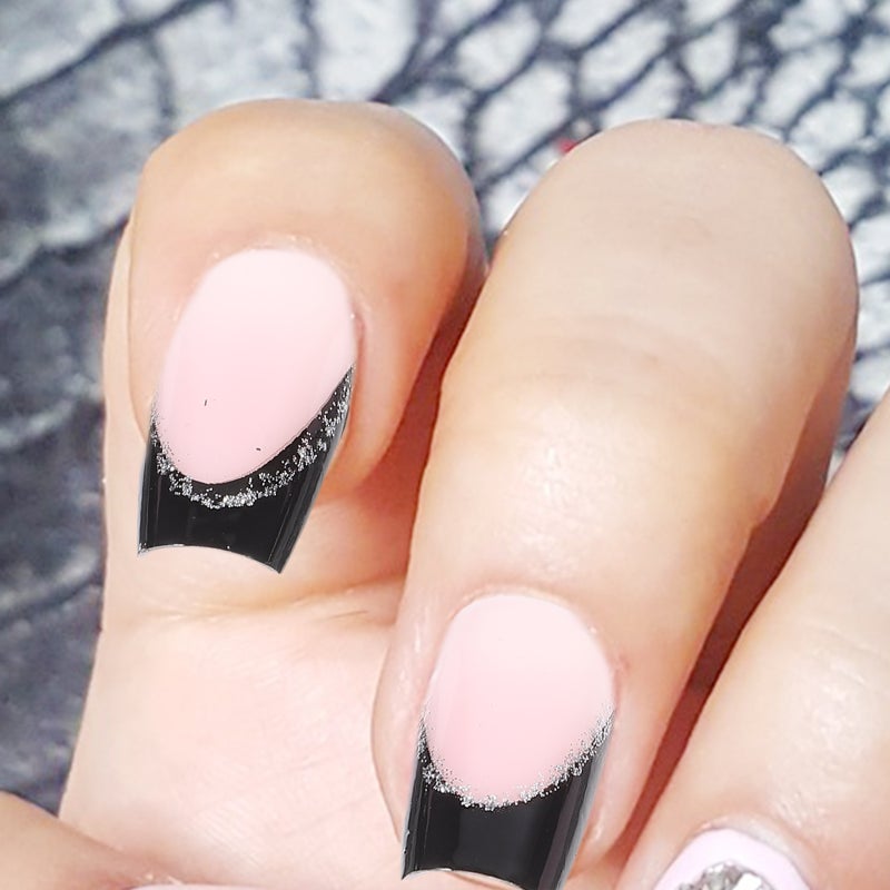 24pcs Press Fake Nails Press Nails Stylish False Nails Decorative Fake Nails for Decor - Image 5
