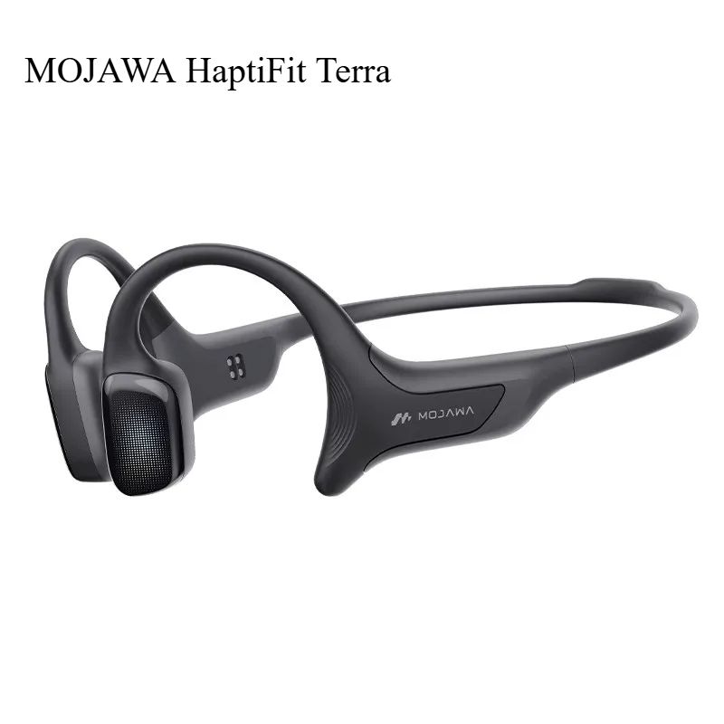 Mojawa Terra Wireless Smart Bone Conduction Sports Swimming Headset, Black - Image 1