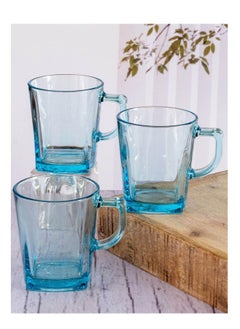 باساباش طقم اكواب باشابتشي شاي كاري - 6 قطع - 270 مل - لون تركواز  - Image 2