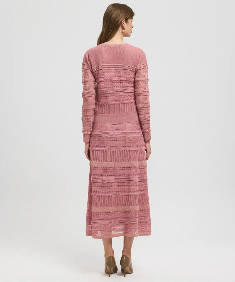 Ipekyol  Contrast Textured Knit Sweater for Women | Best Price UAE