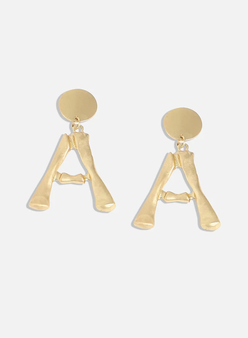 SOHI Shimmering Accents Striking Artificial Drop Earring Jewellery