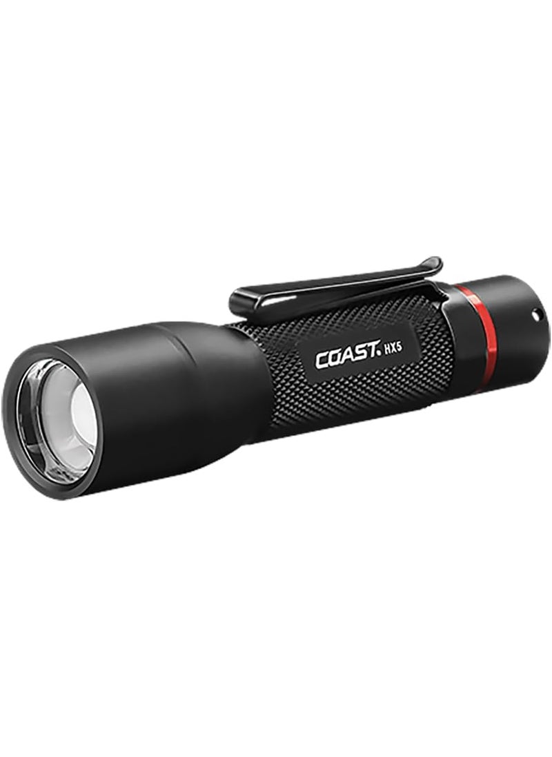 Coast Coast 20770 Not Applicable Hx5 Focusing 130 lm Led Flashlight  Black 