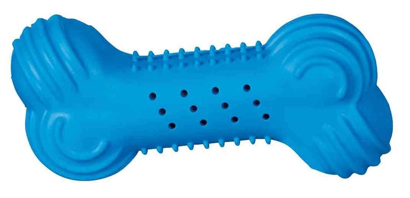 TRIXIE Cooling Bone Dog Toy – Natural Rubber Chew Toy for Dogs, Refreshing Cooling Feature When Refrigerated, Durable and Safe for Play, Supports Comfort During Chewing Sessions – 11 cm - Image 3
