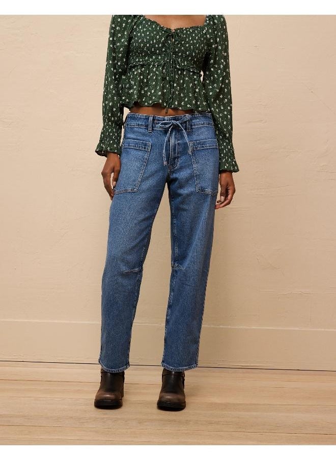 American Eagle AE Stretch Barrel Jean  - Image 1
