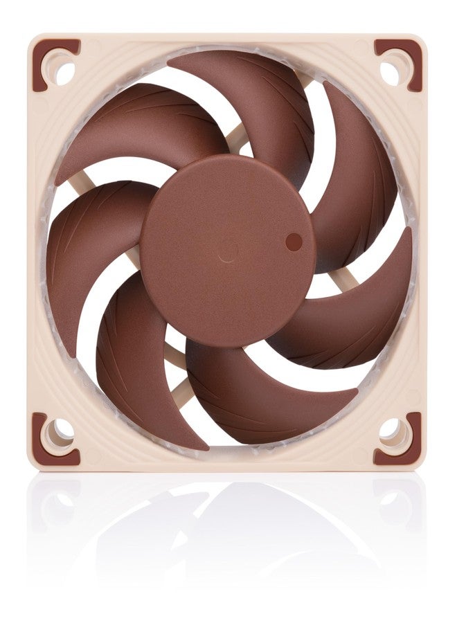 Noctua NF-A6x15 PWM, Premium Quiet Slim Fan, 4-Pin (60x15mm, Brown) - Image 3