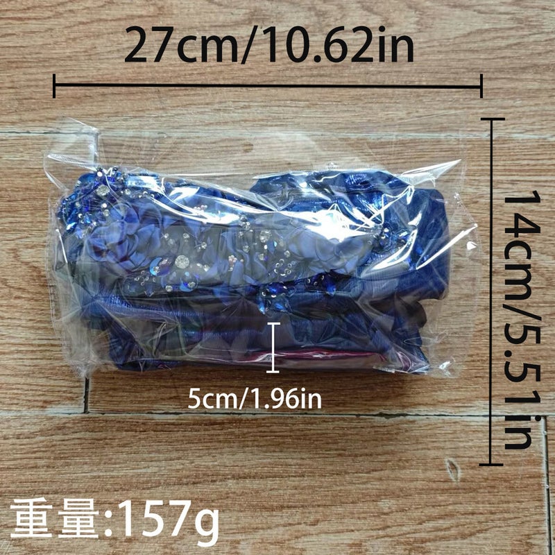New European American Turban Cap Side Mesh Floral African Ethnic Hat - Image 4