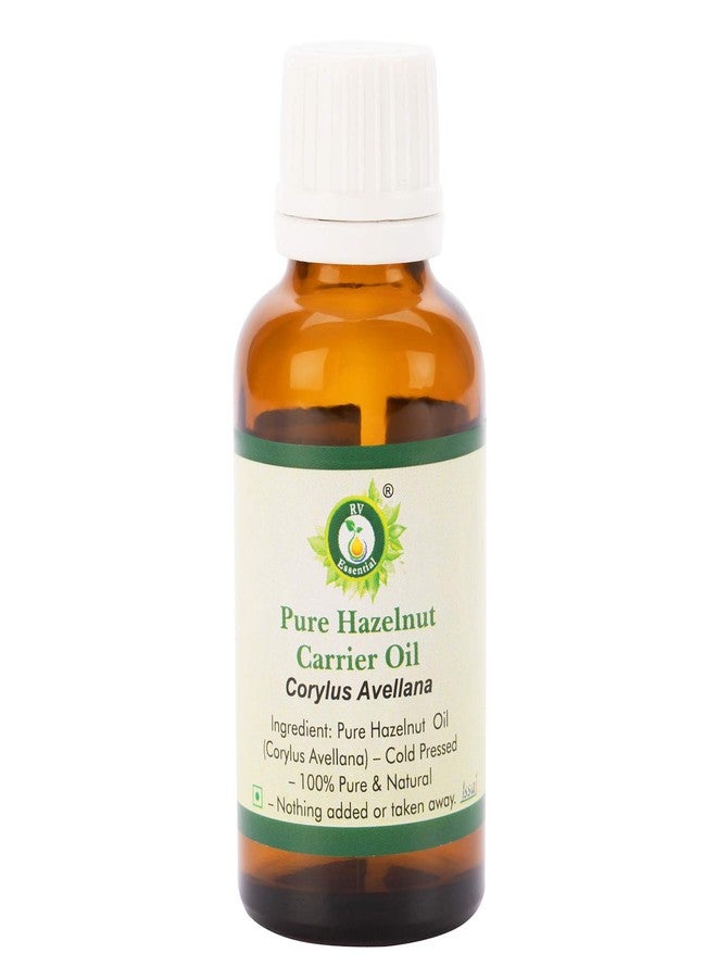 R V Essential Pure Hazelnut Carrier Oil 10ml- Corylus Avellana (100% Pure and Natural Cold Pressed) - Image 1