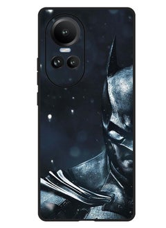 Theodor Protective Case Anti Scratch Shock Proof Bumper Cover For Oppo Reno 10/10 Pro Batman Show Half Face  - Image 1