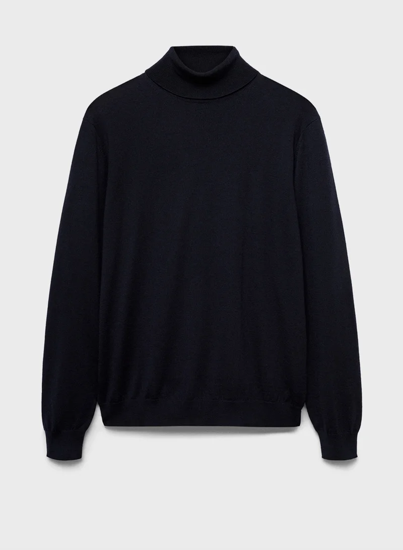 Mango Man Long Sleeve Sweater