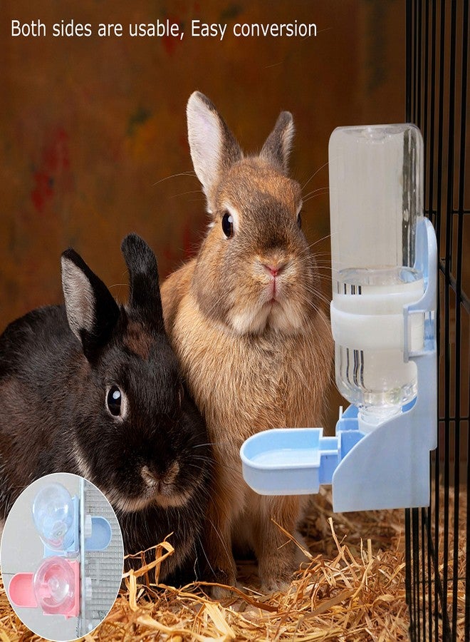 Star Rabbit Water Bottle,17oz Automatic Rabbit Water Bowl Dispenser Hanging Small Animal Water Bowl No Leak Water Feeder for Bunny Chinchilla Guinea Pig Hedgehog Hamster Ferret - Image 2