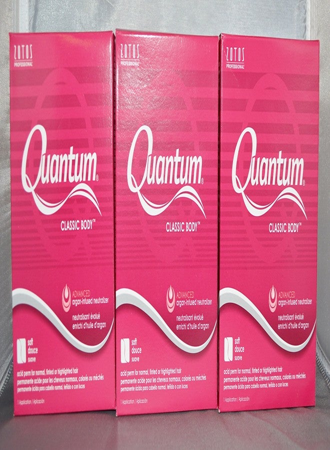 Quantum Classic Body Acid Perm for Normal, Tinted or Highlighted Hair (3 Pack) - Image 1