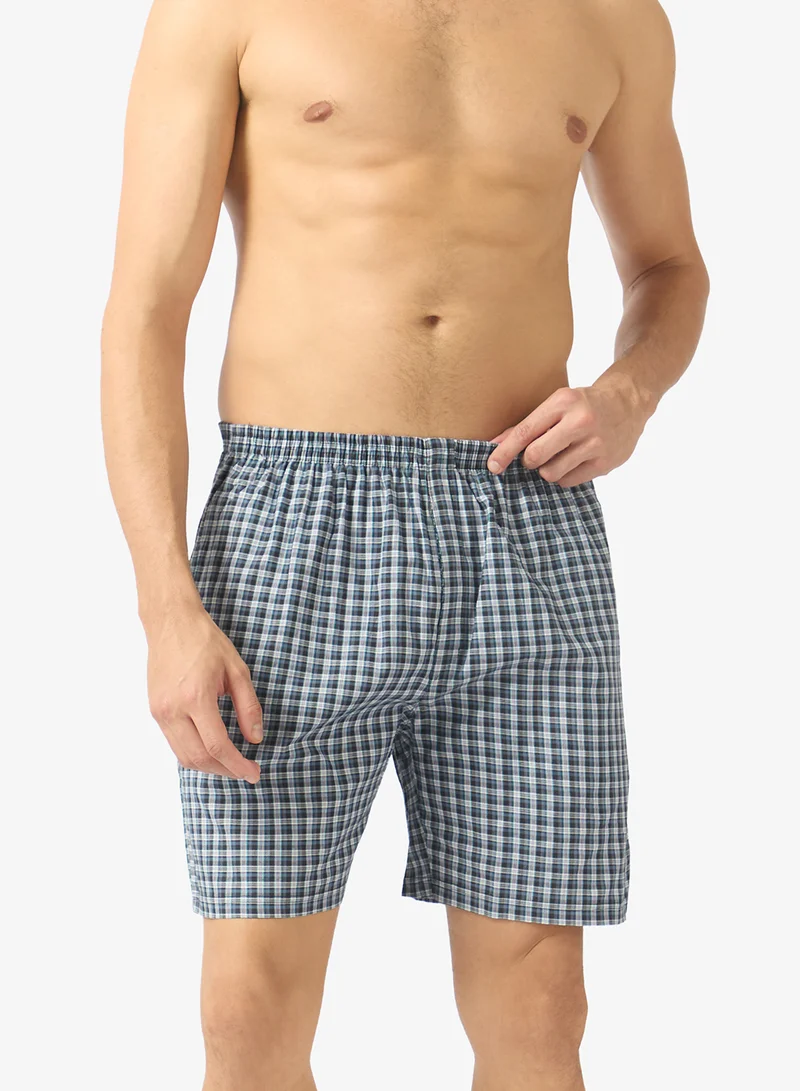 Seventy Five Basics  Woven Boxer of 2 Pack for Men | Best Price UAE